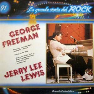 LP gebruikt - George Freeman - George Freeman / Jerry Lee..., Cd's en Dvd's, Vinyl | Rock, Zo goed als nieuw, Verzenden