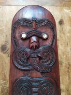 Vintage houten TekoTeko muurkraam - Maori - Nieuw-Zeeland