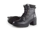 Mustang Veterboots in maat 38 Zwart | 10% extra korting, Kleding | Dames, Schoenen, Verzenden, Zwart, Overige typen, Zo goed als nieuw
