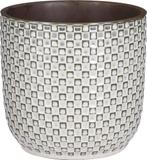 2dekans | Mica Decorations Daan Bloempot - H18 x Ø19 cm -, Huis en Inrichting, Ophalen of Verzenden, Zo goed als nieuw