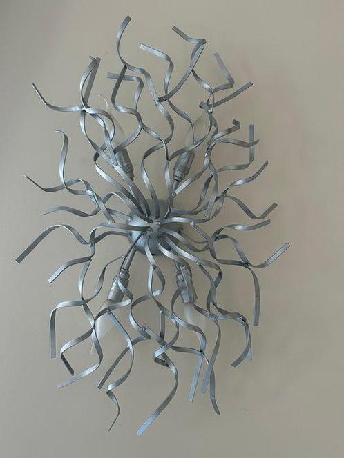 Wandlamp (2) - Metaal - Design wandlampen, Antiek en Kunst, Antiek | Lampen