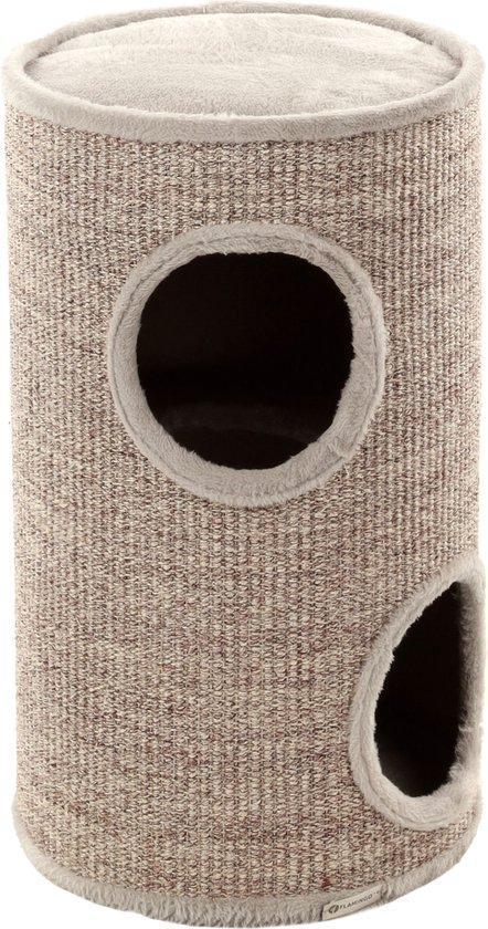 KRABTON GRETA GRIJS S 35x35x60CM, Dieren en Toebehoren, Katten-accessoires, Nieuw, Verzenden