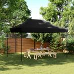 vidaXL Partytent inklapbaar pop-up 410x279x315 cm zwart, Tuin en Terras, Verzenden, Nieuw