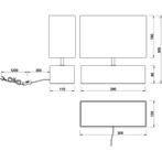 LED Tafellamp - Tafelverlichting - Trion Wooden - E27, Huis en Inrichting, Lampen | Tafellampen, Ophalen of Verzenden, Nieuw, Hout