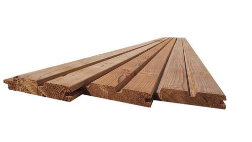 Gevelbekleding van 2025! strak en modern. Thermohout vuren, Doe-het-zelf en Verbouw, Hout en Planken, 300 cm of meer, Plank, Nieuw