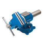 Silverline bankschroef - nodulair gietijzer - 360 graden..., Ophalen of Verzenden, Nieuw