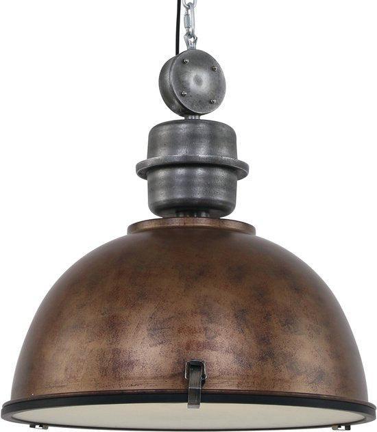 2dekans | Hanglamp Steinhauer Bikkel - Bruin, Huis en Inrichting, Lampen | Hanglampen, Zo goed als nieuw, Ophalen of Verzenden