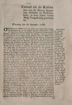 Staten Generaal der Vereenigde Nederlanden - Extract uit de, Antiek en Kunst