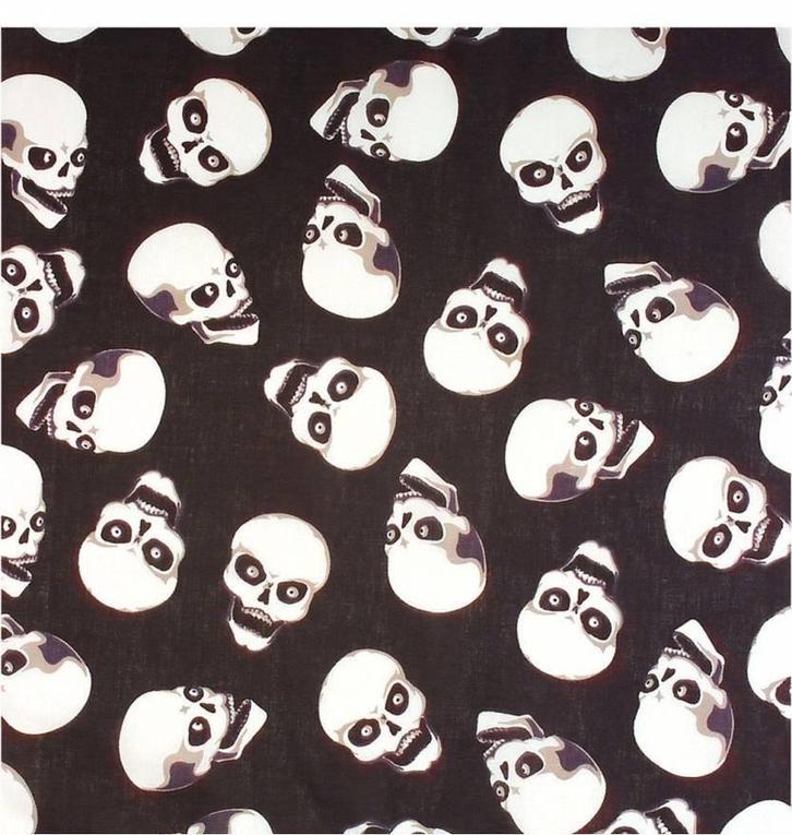 Piraten zakdoek bandana doodskop, Kleding | Dames, Carnavalskleding en Feestkleding, Nieuw, Ophalen of Verzenden