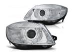 Chrome koplampen geschikt voor Skoda Fabia Roomster, Auto-onderdelen, Verlichting, Verzenden, Nieuw, Skoda