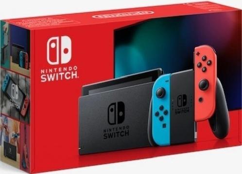 Nintendo Switch Console - Neon Rood / Blauw (2019), Spelcomputers en Games, Spelcomputers | Nintendo Switch, Ophalen of Verzenden