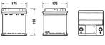 Exide 40AH Accu/ Batterij 12V 320A ( R+) 175x175x190, Nieuw, Ophalen of Verzenden