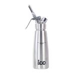 ICO Rvs slagroomspuit Zilver 500ml, Verzenden, Nieuw