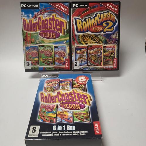 Rollercoaster Tycoon 6 in 1 Box PC, Spelcomputers en Games, Games | Pc, Ophalen of Verzenden