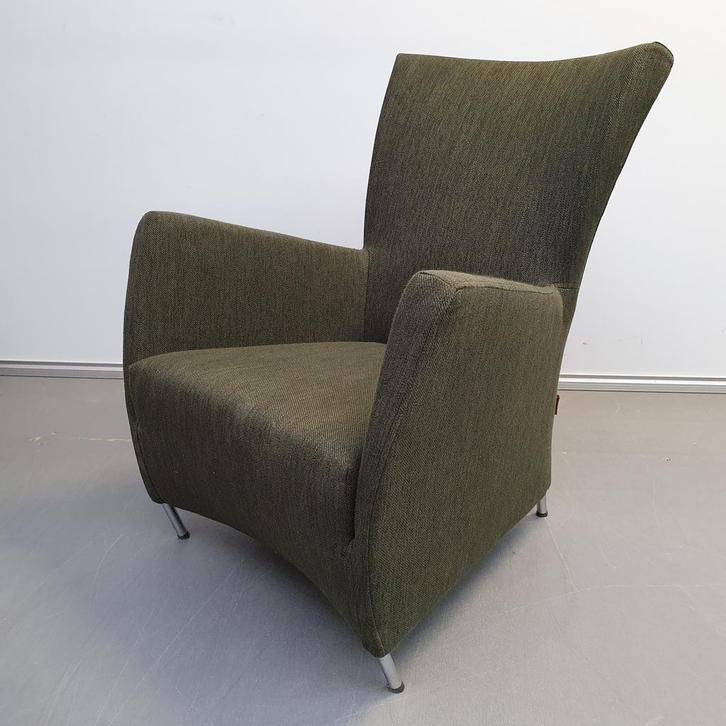 Montis Windy relaxfauteuil - nieuwe stof groen, Huis en Inrichting, Fauteuils, Ophalen of Verzenden