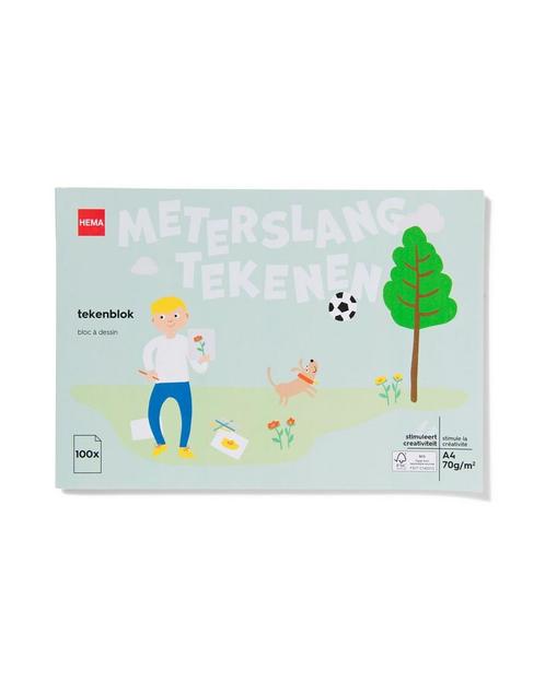 HEMA Tekenblok A4, Boeken, Kinderboeken | Jeugd | onder 10 jaar, Nieuw, Verzenden