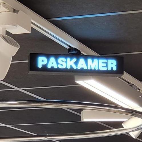 LED-Sign PASKAMER, Zakelijke goederen, Kantoor en Winkelinrichting | Winkel en Inventaris