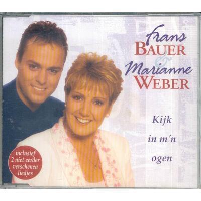 cd single - Frans Bauer Marianne Weber - Kijk In Mn Ogen, Cd's en Dvd's, Cd Singles, Zo goed als nieuw, Verzenden