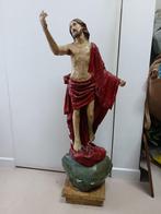 sculptuur, Cristo ascendente - 100 cm - Hout, Gietvorm
