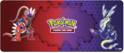 Pokemon Playmat XL - Koraidon & Miraidon | Ultra Pro -, Hobby en Vrije tijd, Verzamelkaartspellen | Overige, Nieuw, Verzenden