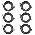 HDMI kabel 2.1 | 1 meter | 6 stuks (8K@60Hz, HDR, Zwart), Verzenden, Nieuw