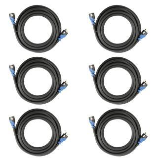 HDMI kabel 2.1 | 1 meter | 6 stuks (8K@60Hz, HDR, Zwart), Audio, Tv en Foto, Audiokabels en Televisiekabels, Nieuw, Verzenden