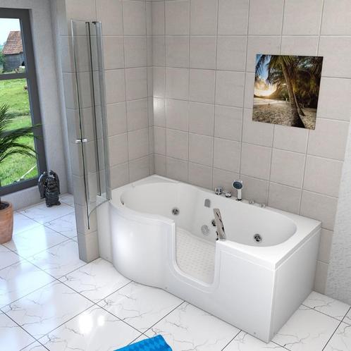 Instapbad Ligbad Whirlpool Vitra 170X85X200 Links (Badkamer), Doe-het-zelf en Verbouw, Sanitair, Nieuw, Ophalen of Verzenden