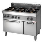Modular fornuis 6 branders met gasoven en kast, Verzenden, Nieuw in verpakking