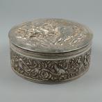 Zaanlandse Zilversmederij (1948) - Koektrommel - .833 zilver, Antiek en Kunst