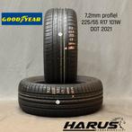 225/55/17 101W Goodyear zomerbanden 7,2mm profiel 2X, Auto-onderdelen, Banden en Velgen, Gebruikt, 17 inch, Ophalen of Verzenden
