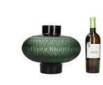 Vaas - Glas - Luxury cut Ufo Vase, Antiek en Kunst, Kunst | Designobjecten