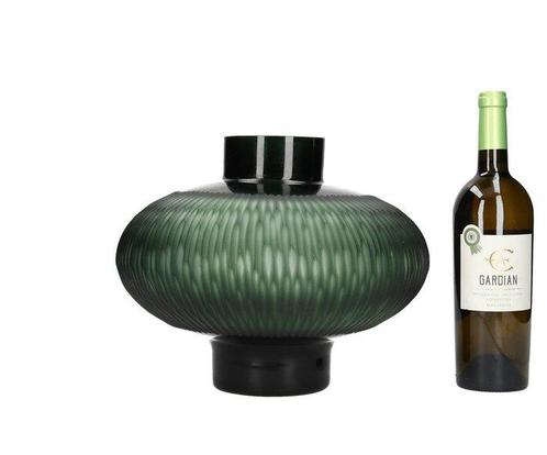 Vaas - Glas - Luxury cut Ufo Vase, Antiek en Kunst, Kunst | Designobjecten