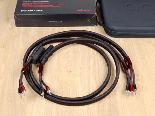 AudioQuest William Tell ZERO highend audio speaker cables 2,, Audio, Tv en Foto, Audiokabels en Televisiekabels, Overige kabels