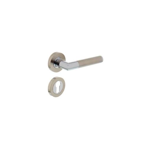 Intersteel Deurkruk Bastian op rozet met, Doe-het-zelf en Verbouw, Hang- en Sluitwerk, Nieuw, Verzenden