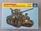 Italeri 225 Sherman M4A1 1:35, Hobby en Vrije tijd, Modelbouw | Auto's en Voertuigen, Nieuw, Italeri, Verzenden