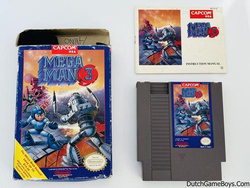 Nintendo Nes - Mega Man 3 - USA, Spelcomputers en Games, Games | Nintendo NES, Verzenden