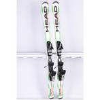 127 kinder skis HEAD SUPERSHAPE TEAM, white/green + Tyrolia, Gebruikt, Verzenden, 100 tot 140 cm, Carve