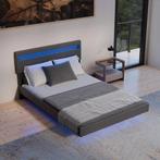 Zwevend Bed Lissabon - 140x200cm - Kunstleer - Incl. LED - Z, Verzenden, Nieuw