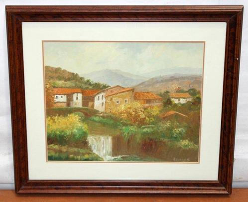 Josep Solanas (XX) - Paisaje, Antiek en Kunst, Kunst | Schilderijen | Klassiek