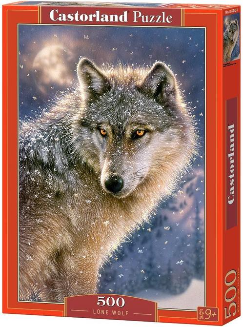 Lone Wolf Puzzel (500 stukjes) | Castorland - Puzzels, Hobby en Vrije tijd, Denksport en Puzzels, Nieuw, Verzenden