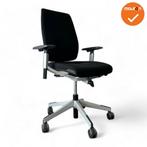 Giroflex Bureaustoel - 68-7509 - Zwart - Zilvergrijs voet..., Werkplek, Ophalen of Verzenden, Gebruikt, Stoel