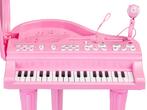 Kinder piano - 40x34x44,5 cm - met microfoon - roze, Muziek en Instrumenten, Ophalen of Verzenden, Nieuw