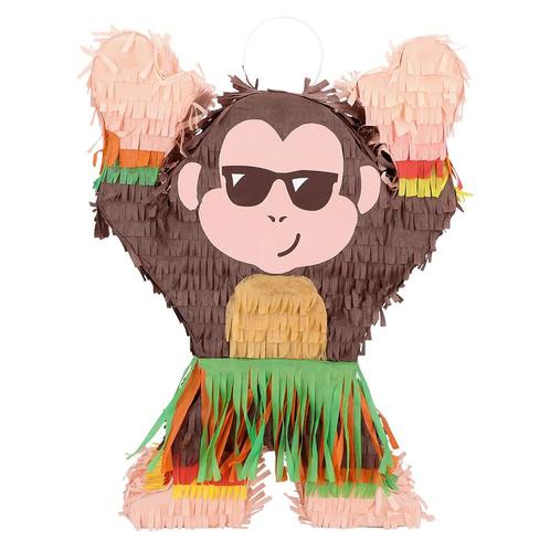 Pinata Aap 27cm, Hobby en Vrije tijd, Feestartikelen, Nieuw, Verzenden