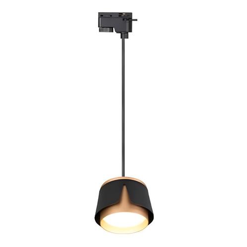 1-fase hanglamp rond Ø100 | Tulip | Zwart/ Goud, Huis en Inrichting, Lampen | Plafondlampen, Nieuw, Metaal, Ophalen of Verzenden