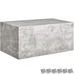 Salontafel Lasley, draagkracht 45 kg - Betonlook, 90 x 50 x, Huis en Inrichting, Tafels | Salontafels, Verzenden, Nieuw