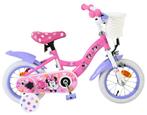 Minnie Cutest Ever! Kinderfiets - Meisjes - 12 inch - Roze, Verzenden, Nieuw, 14 inch of minder