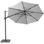 Challenger T2 zweefparasol 350 cm rond lichtgrijs, Ophalen of Verzenden, Nieuw