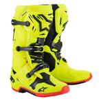 Alpinestars Tech 10 Schoenen Geel Fluo Zwart Rood Fluo, Verzenden, Nieuw met kaartje, Laarzen, Alpinestars