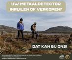 Metaaldetector inruilen of verkopen? Dat kan bij ons!, Hobby en Vrije tijd, Ophalen of Verzenden, Zo goed als nieuw