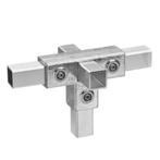 Buiskoppeling T-stuk met Zij-uitgang  40 mm Aluminium, Verzenden, Nieuw